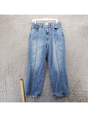 Universal Thread Jeans Womens Size 10 Blue Vintage Straight High Waist Denim